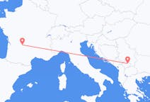 Flüge von Pristina, Kosovo nach Brive-la-gaillarde, Frankreich