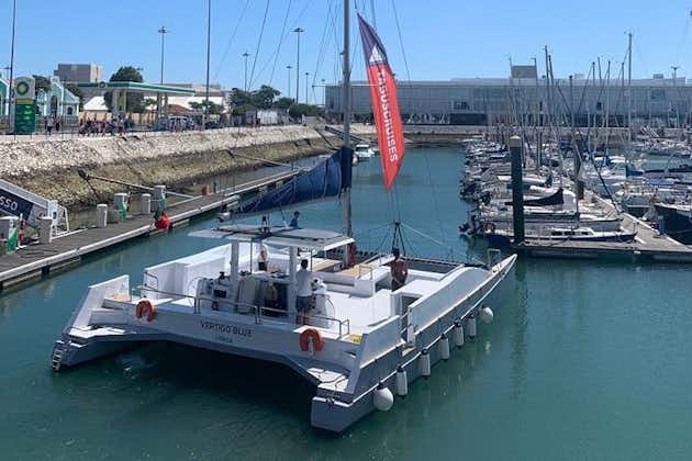 Privat seglingskatamarantur i Lissabon