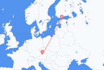 Flights from Tallinn in Estonia to Linz in Austria