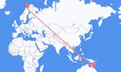 Vuelos de Townsville, Australia a Kiruna, Suecia