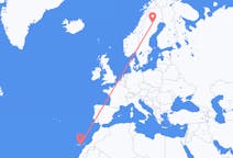 Flights from Arvidsjaur, Sweden to Las Palmas, Spain