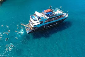 Lindos Full Day Boat Tour with Swimming