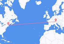 Flüge von Manchester, die Vereinigten Staaten nach Innsbruck, Österreich