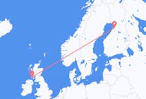 Fly fra Islay til Oulu