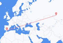 Flights from Novosibirsk, Russia to Málaga, Spain