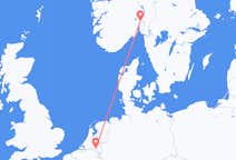 Vluchten van Eindhoven, Nederland naar Oslo, Noorwegen