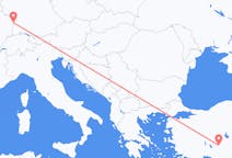 Flyreiser fra Strasbourg, til Konya