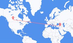 Flyrejser fra Lloydminster, Canada til Elazig, Tyrkiet