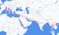 Flights from from Pattaya to Bastia