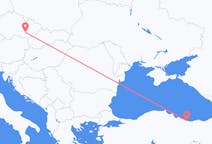 Flyreiser fra Brno, Tsjekkia til Ordu, Tyrkia
