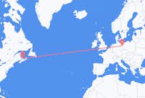Flyg från Charlottetown, Kanada till Berlin, Maryland, Tyskland