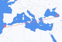 出发地 摩洛哥出发地 卡薩布蘭卡目的地 土耳其特拉布宗的航班