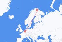 Voos de Ivalo, Finlândia para Luxemburgo, Finlândia