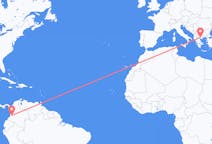 Flyreiser fra Cali, Colombia til Thessaloniki, Hellas
