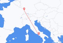 Flights from Naples, Italy to Strasbourg, France