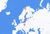 Flights from Ostrava, Czechia to Kiruna, Sweden