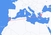Flyreiser fra Casablanca, til Samos