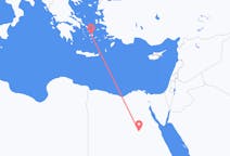 Fly fra Asyut til Naxos