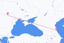 Flyrejser fra Makhatjkala, Rusland til Suceava, Rumænien