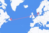 Flights from St. John s to Billund