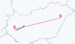Vols de Debrecen, Hongrie à Hévíz, Hongrie