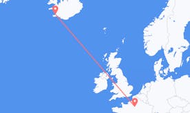 Flights from France to Iceland