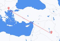 Flights from Najaf to Kavala Prefecture