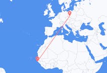 Flyreiser fra Cap Skiring, Senegal til Wrocław, Polen
