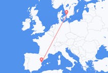 Flights from Castellón de la Plana, Spain to Ängelholm, Sweden