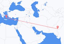 Fly fra Rahim Yar Khan til Santorini