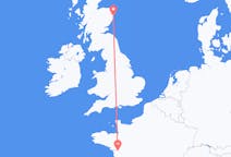 Flyrejser fra Nantes, Frankrig til Aberdeen, Skotland