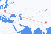 出发地 中国重庆市目的地 捷克布尔诺的航班