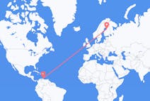 Flights from Willemstad, Curaçao to Oulu, Finland