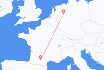 Flyrejser fra Münster, Tyskland til Toulouse, Frankrig
