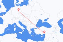 Vluchten van Leipzig, Duitsland naar Adana, Turkije