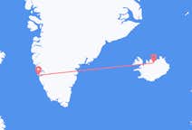Flyg från Akureyri till Nuuk