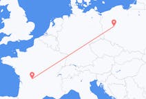 เที่ยวบิน จากพอซนัน, โปแลนด์ ไปยัง ลีมอฌ, ฝรั่งเศส