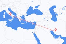 Flights from Shiraz, Iran to Naples, Italy