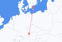 Flights from Bornholm, Denmark to Salzburg, Austria