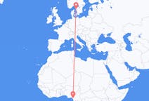 Flüge von Duala, Kamerun nach Göteborg, Schweden