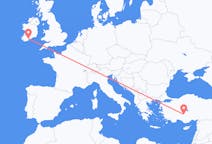Flyrejser fra Cork, Irland til Konya, Tyrkiet