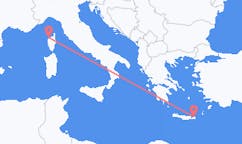 Flyrejser fra Calvi til Sitia