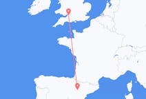 Flights from Zaragoza in Spain to Bristol in England