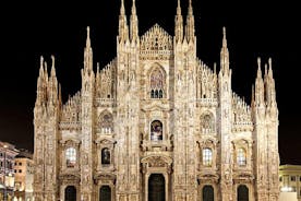 Illuminated Milan Tour of Must-See Sites for Kids & Families with Gelato & Pizza