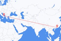 Flyg från Huizhou, Kina till Bari, Italien