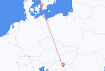 Vluchten van Osijek, Kroatië naar Malmö, Zweden