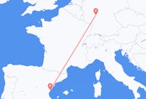 Vols de Francfort, Allemagne vers Castelló de la Plana, Espagne