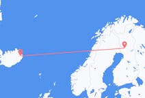 Flights from Egilsstaðir to Rovaniemi