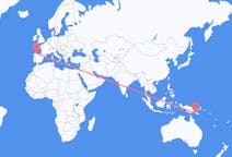 巴布亚新几内亚出发地 莫尔兹比港飞往巴布亚新几内亚飞往 圣地亚哥德尔蒙特的航班