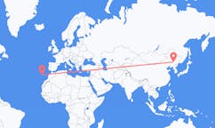 Flights from Changchun, China to Vila Baleira, Portugal